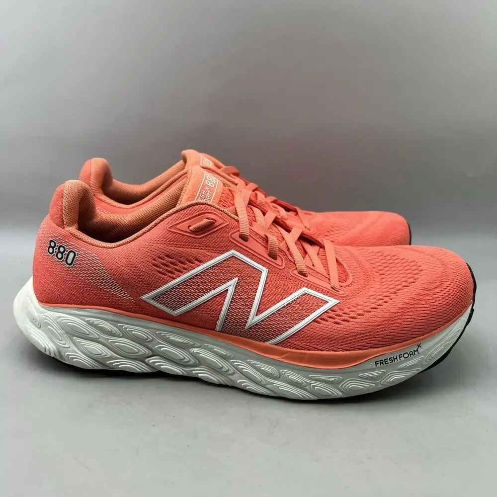 New Balance Fresh Foam 880 V14 Running Shoes Women's 11 Orange Comfort Sneakers